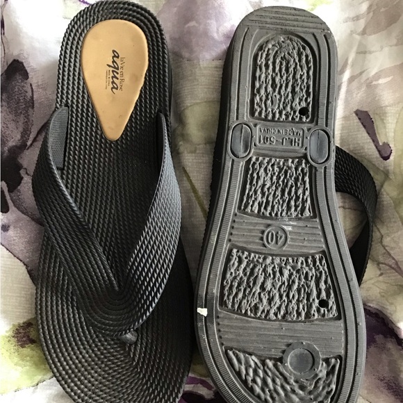 Women’s La Vie en Rose Pool side flip-flops - Picture 3 of 3